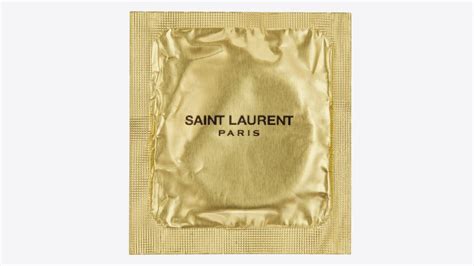 ysl condom|saint laurent luxury condoms.